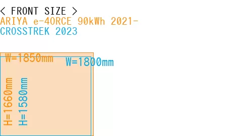 #ARIYA e-4ORCE 90kWh 2021- + CROSSTREK 2023